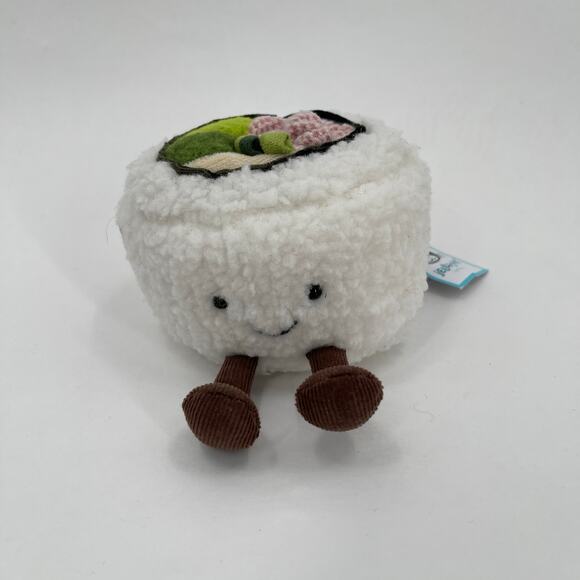 JELLYCAT Plush NWT I Am Silly Sushi California SIL3C Retired Rare Collectible - Picture 14 of 14